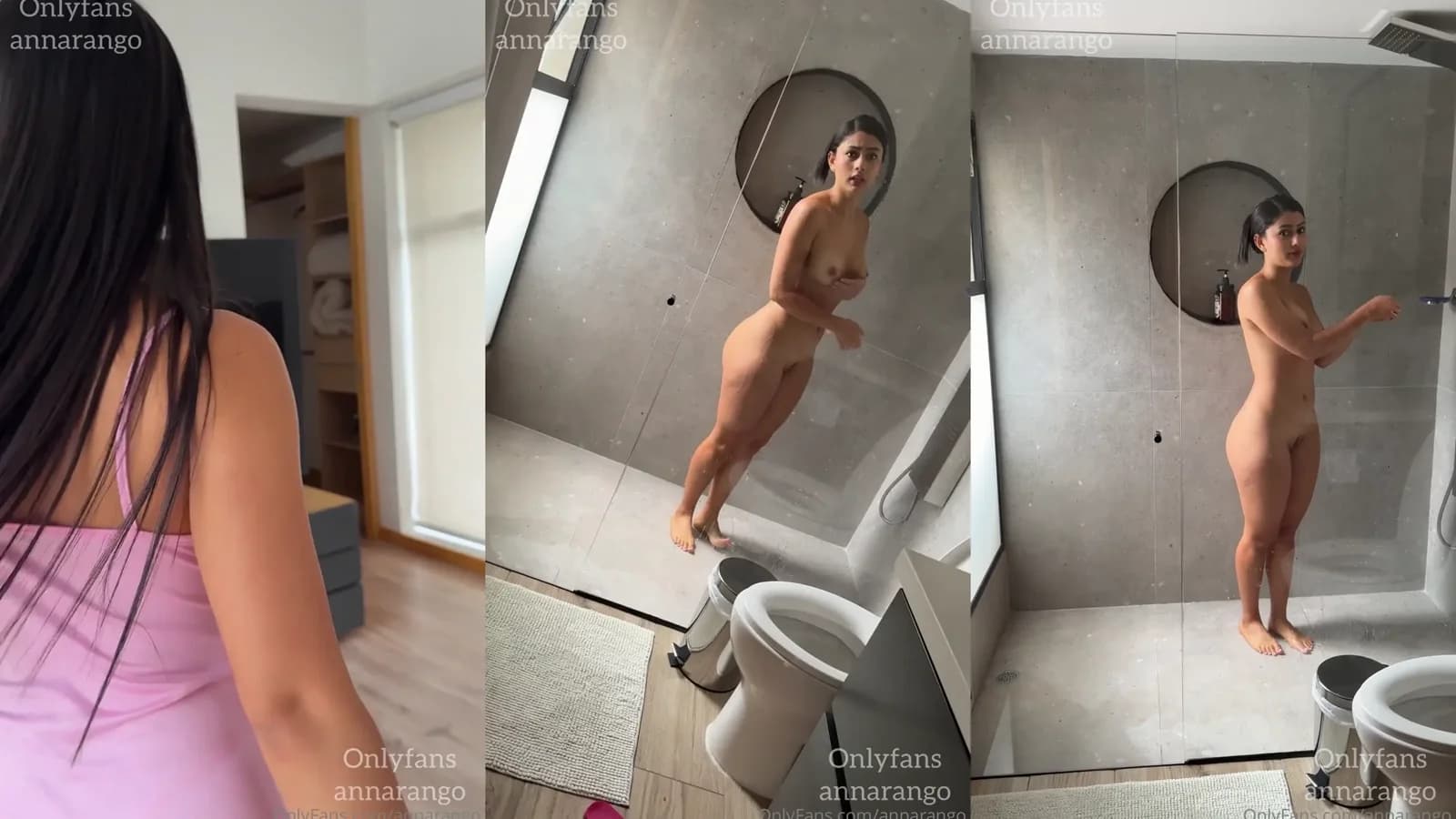 Anna Arango Gets Drilled In Shower