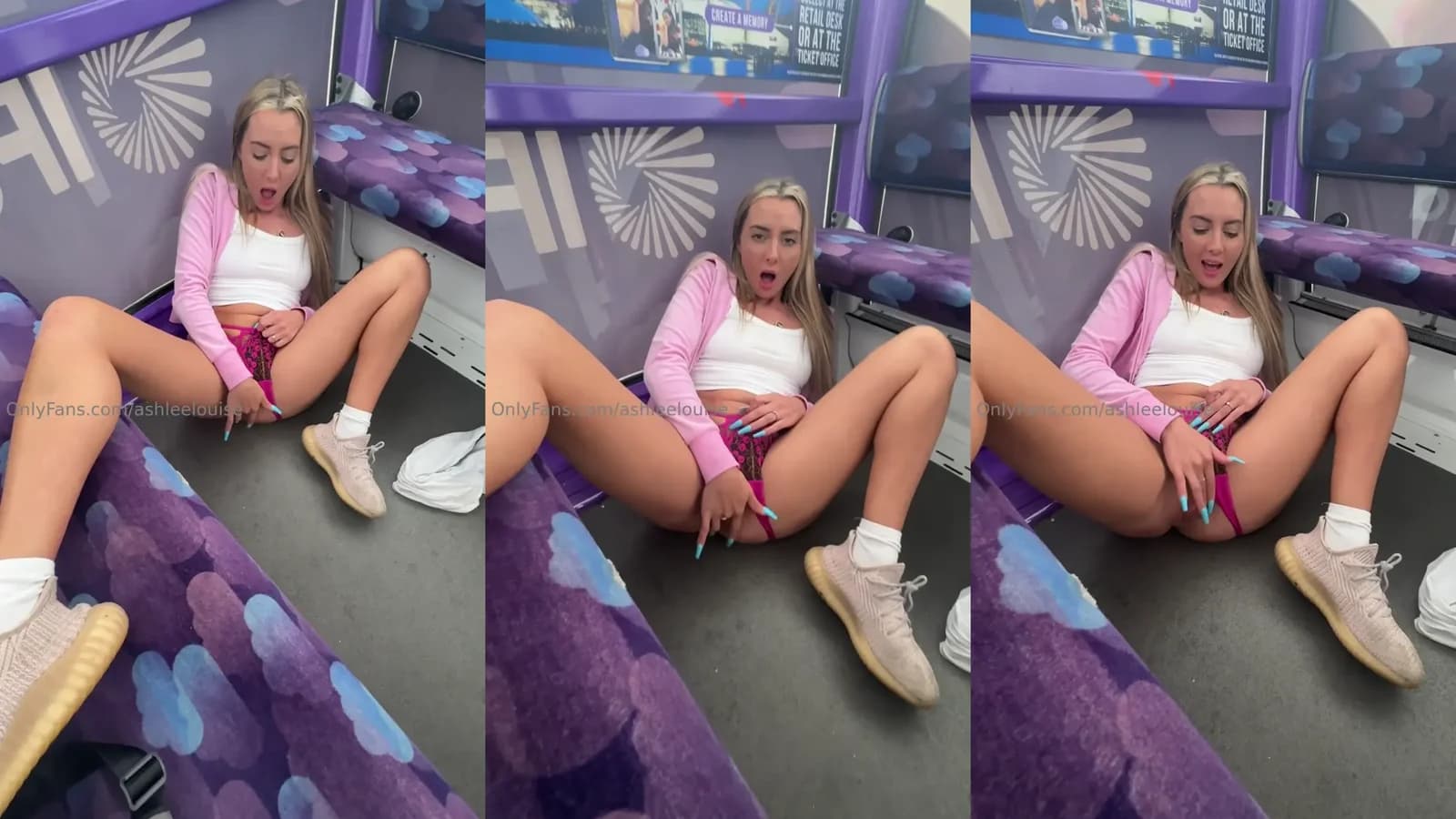 Ashleelouise Masturbates Freely Anywhere