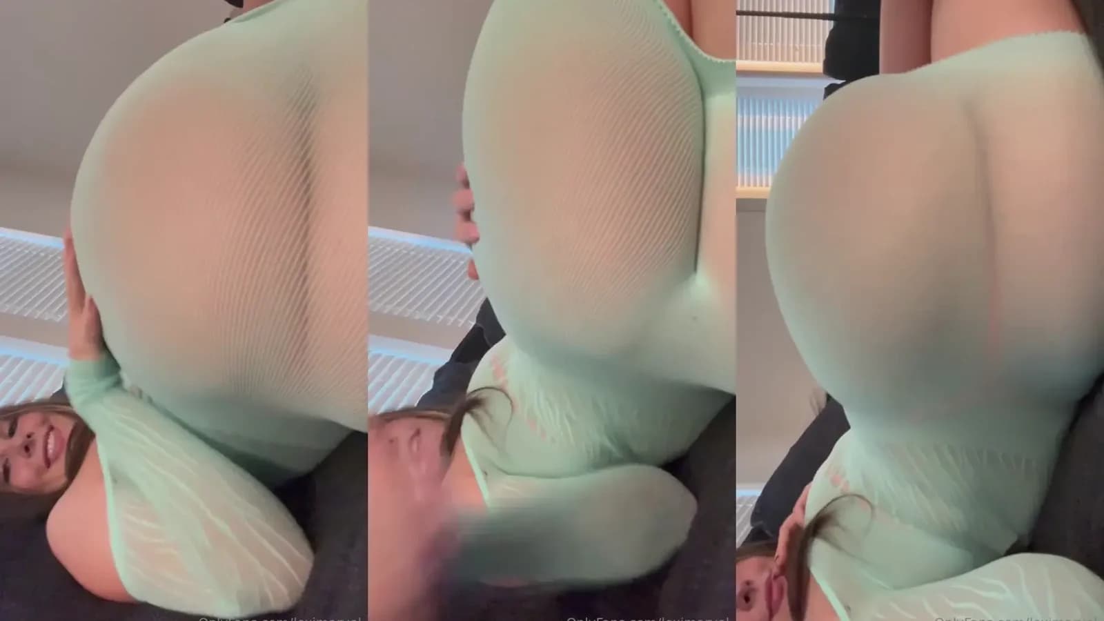 Lexi Marvel Shows Her Ass In Hot Lingerie