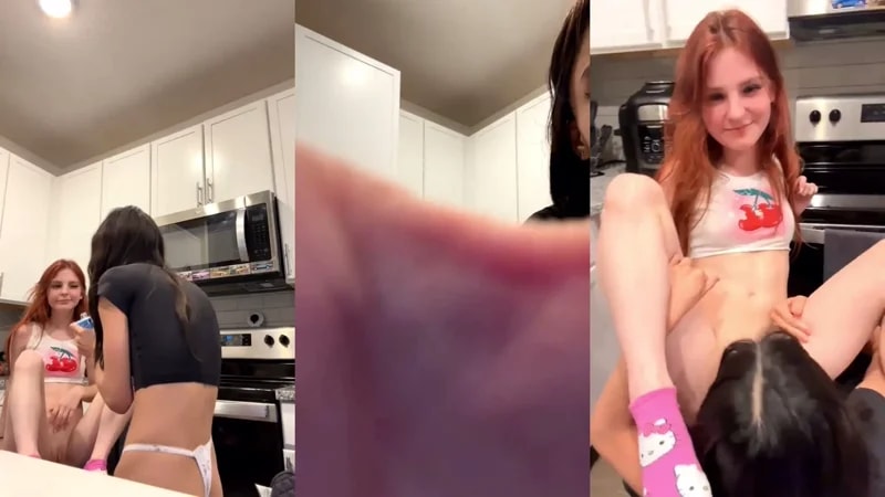 Meimeii Arkadaşının Amını Yalıyor