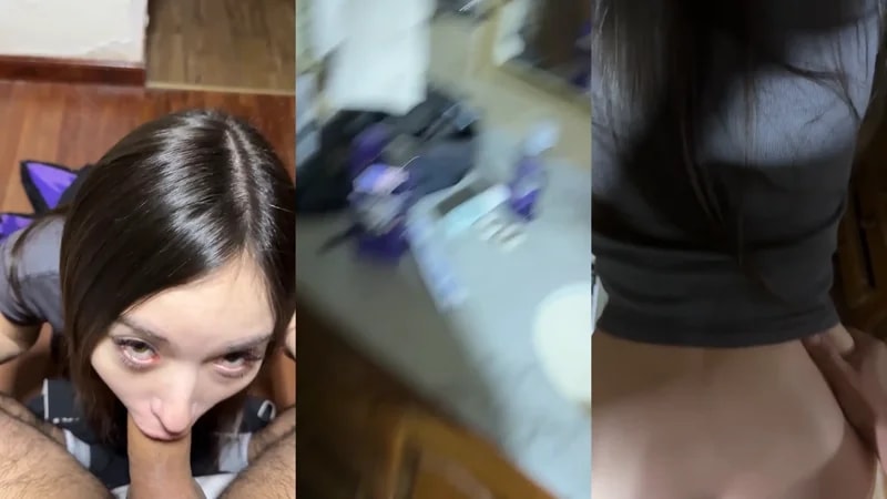 MewSlut Sucks Him Off Before Sex