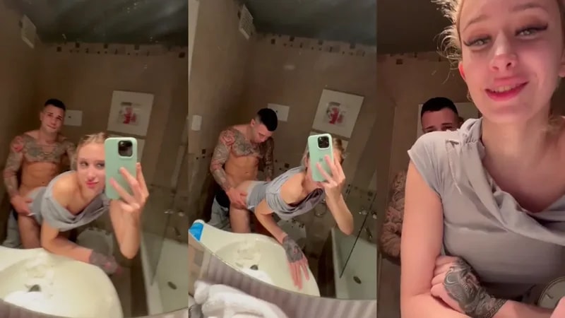 Rusitaok Takes It Hard In The Bathroom