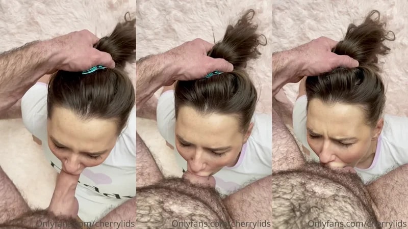 Lidia Cherrylids Sucking On A Cock